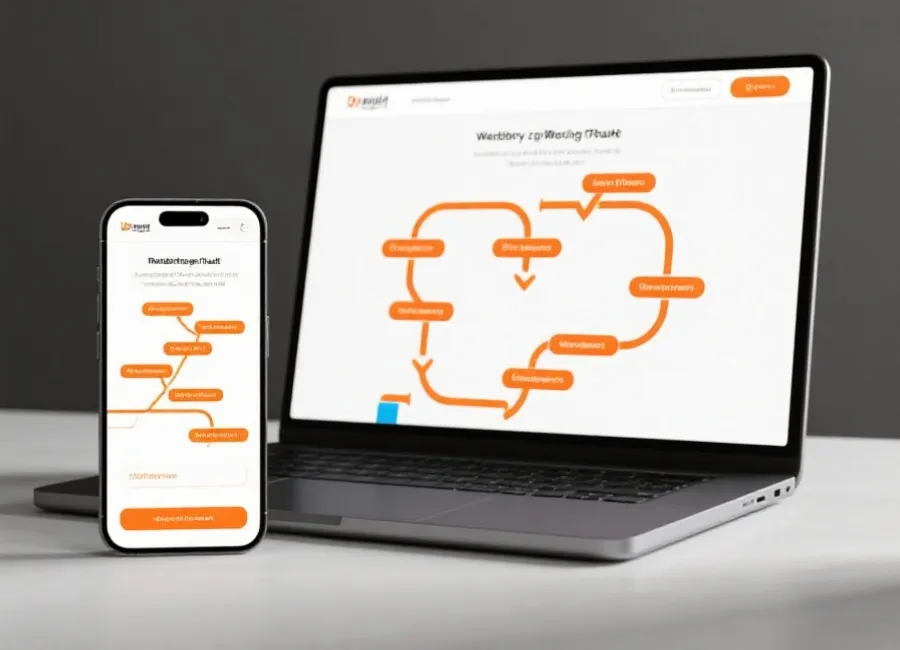 备用网址访问示意图